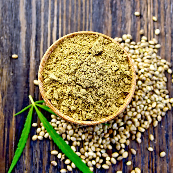 Hemp_baking ingredients Hemp is a tiny oilseed with a characteristic nutty flavor.
